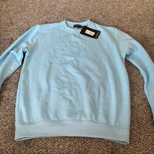 PrettyLittleThing Light Blue Oversized Sweater S